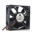 Delta AUB0812VH DC Brushless Fan 12V 0.41A 80x80x25mm (Used Like New)