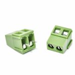 KF128-5-2P Green Terminal Block 300V/10A 2 Pins 5mm Pitch