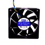 AVC DA07020T12U DC Brushless Fan 70x70x20mm 12V 0.7A 4 Pin (Used Like New)