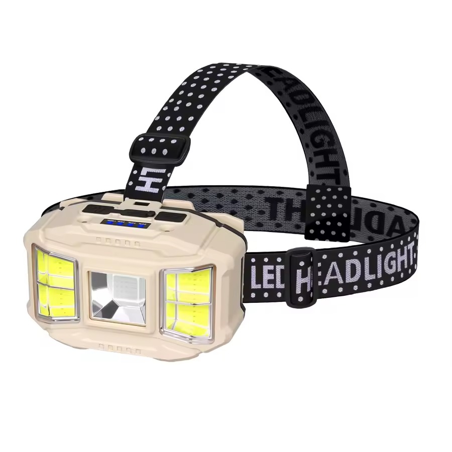 HC-618S Rechargeable Headlamp Flashlight LED