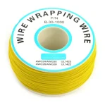 Wrapping Wire 0.25mm 30AWG Yellow