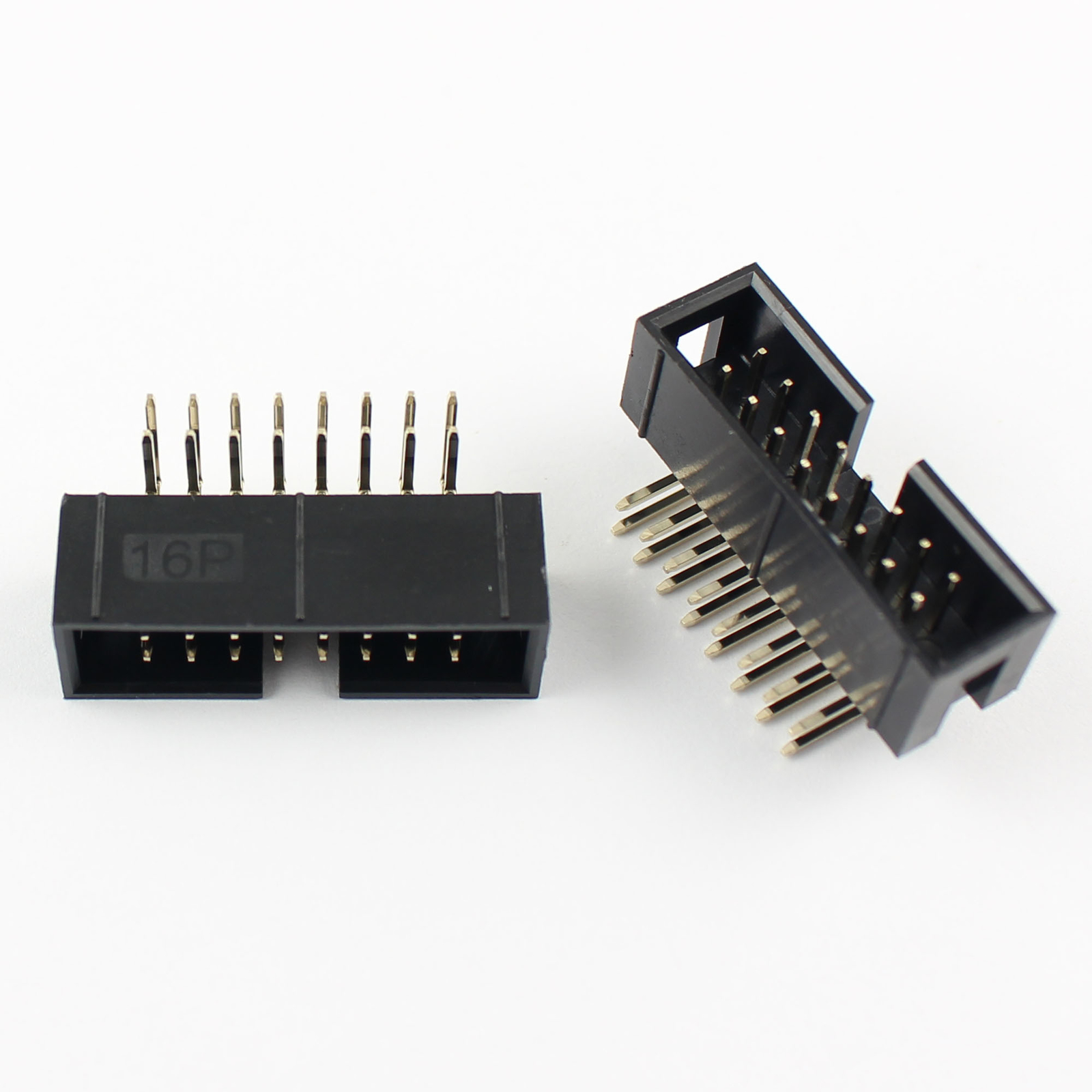 IDC FC-16 Male Angle Connector for PCB 16 pin