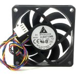 DELTA AUB0712MB DC Fan 12V 0.24A 70x70x15mm(USED LIKE NEW)