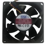 AVC DASA0820R2U DC Fan 12V 0.6A 80x80x25mm (USED LIKE NEW)