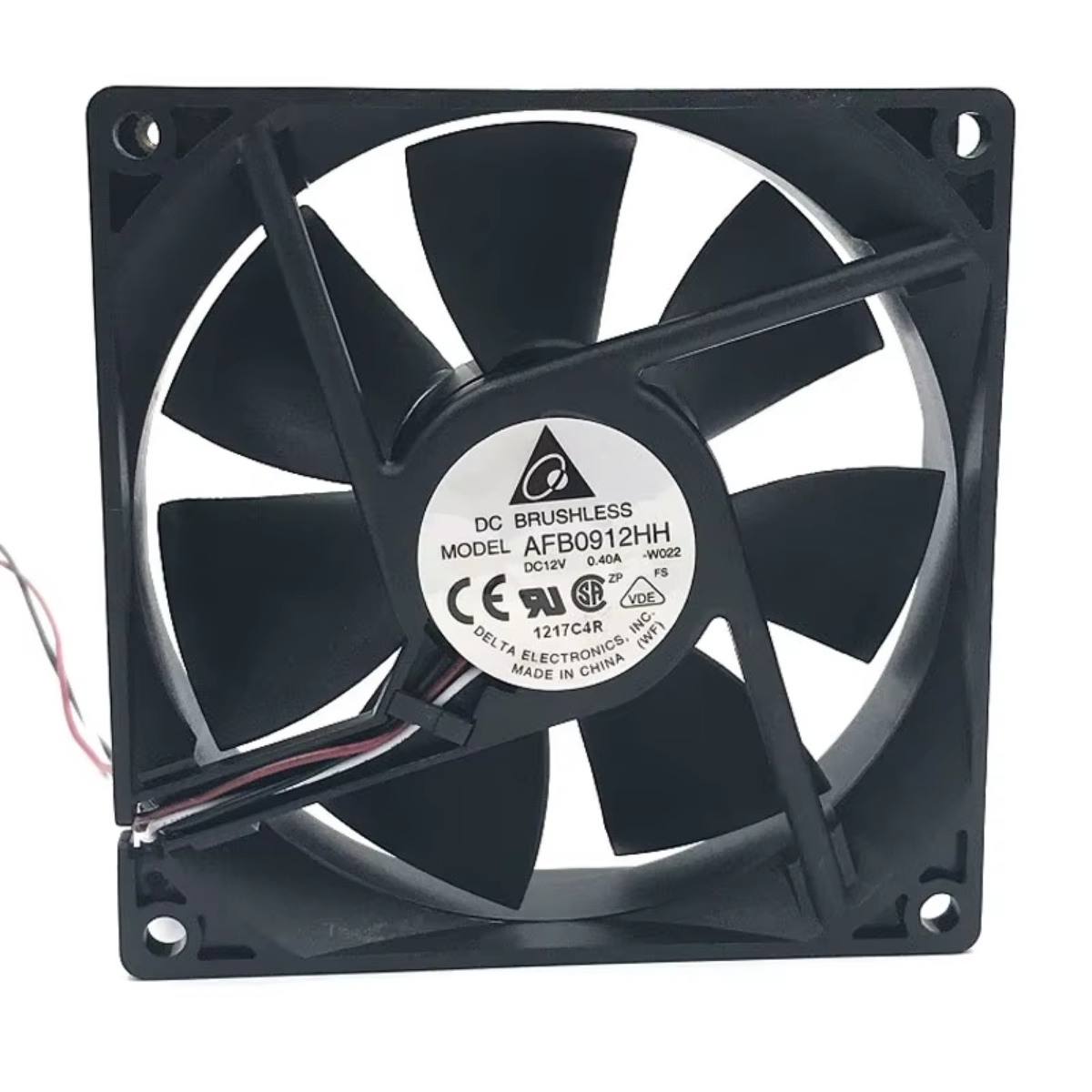 Delta AFB0912HH DC Fan 12V 0.4A 92x92x25mm (USED LIKE NEW)