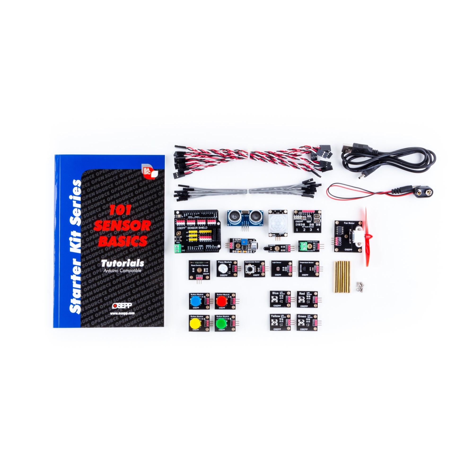 OSEPP SENS-01 101 Sensor Basics Starter Kit - Image 2