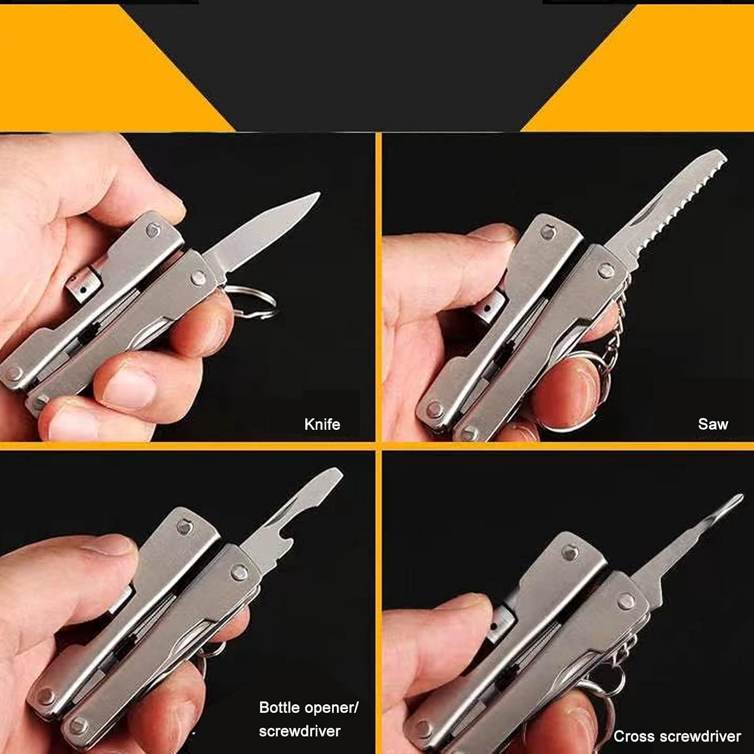 Multifunctional Pliers Pocket Tool 6 in 1 - Image 8