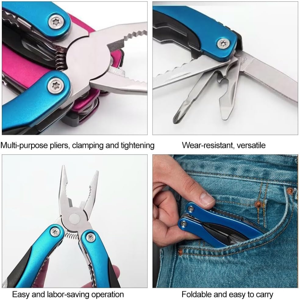 Multifunctional Pliers Pocket Tool 9 in 1 - Image 3