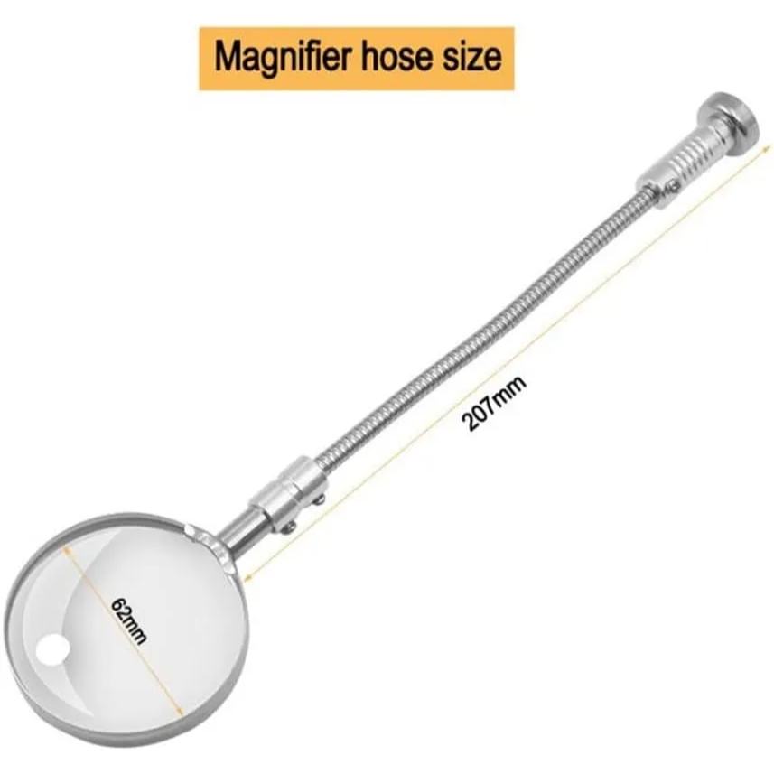Third Hand PCB Magnetic Plate Clam Holder with Magnifier - Image 12