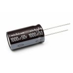 Nichicon Electrolytic Capacitor 1000uF 50V 12.5x25mm Made in Japan