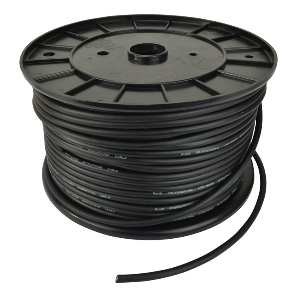 DMS-189 Microphone Cable 2X0.10mm Black 1meter