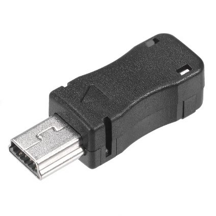Mini USB Connector shell Type B Male 3 PCS - Image 3