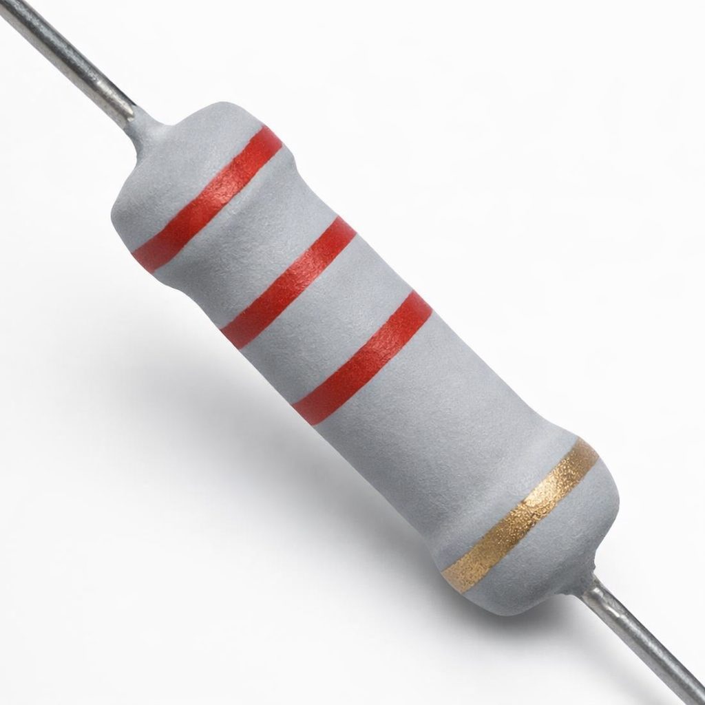 Carbon Resistor 2.2KΩ 1W Through Hole