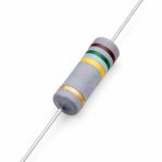 Carbon Resistor 150kΩ 2W Through Hole