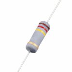 Carbon Resistor 120KΩ 2W Through Hole