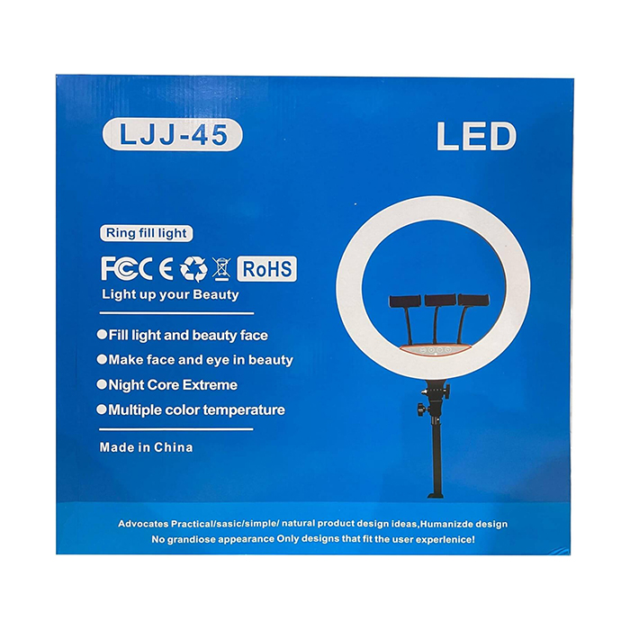 LJJ-18 Ring Light Dimmable LED with Adjustable Color Temperature - Image 8