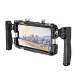 BAFANG BFT-05A Universal Phone Video Rig with Dual Handles – Smartphone Cage Stabilizer for Video Recording