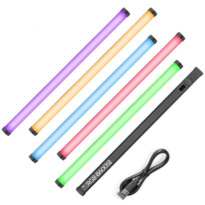 GenPro B600S RGB Portable Professional Video Tube Light 60cm - Image 3
