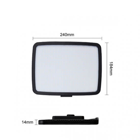 Tolifo PT-F36B Slim Bi Colour LED Light - Image 4