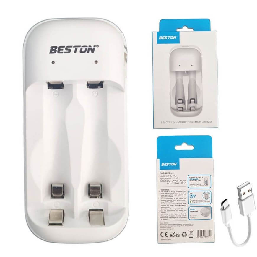 BESTON C2-2D1H01 AAA, AA Battery Charger - Image 3