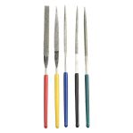 Needle Diamond Files Set 3x140mm (5 Pcs)