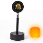 FC-16C1 Sunset Lamp Projector 360° Rotation – Multi-Color LED USB Night Light
