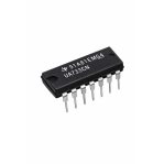 UA733CN Video Amp 1 Differential IC 6V 16mA PDIP-14