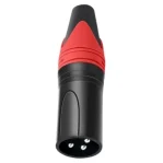 LIDGE XLR Cable Connector Male 3 Pin for Wire
