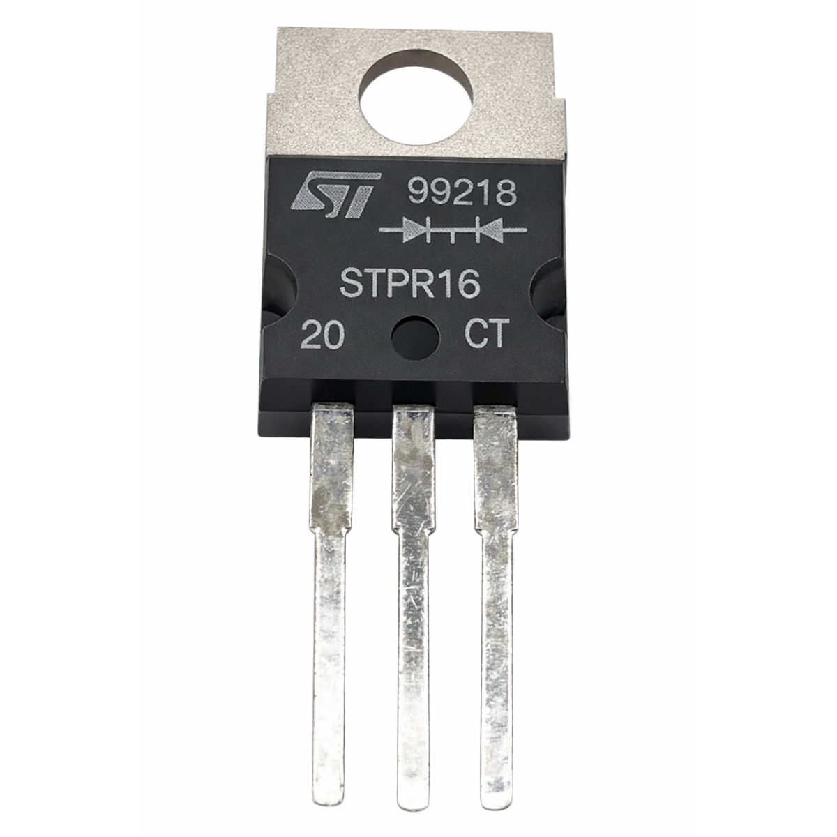 STPR1620 Diode Array 1 Pair Common Cathode 200V 8A Through Hole TO-220AB