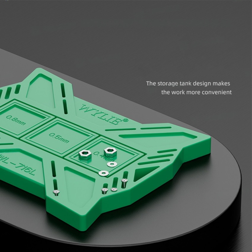 WYLIE WL-716L Multifunctional High-Temperature Resistant Tin Plating Silicone Pad - Image 4