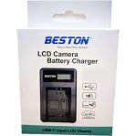 Beston LP-E17 Battery Charger for Canon Cameras with Type-C & Micro USB Charging Port
