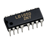 LB1650 Bi-Directional Motor Driver 4.5V 6mA IC DIP-16