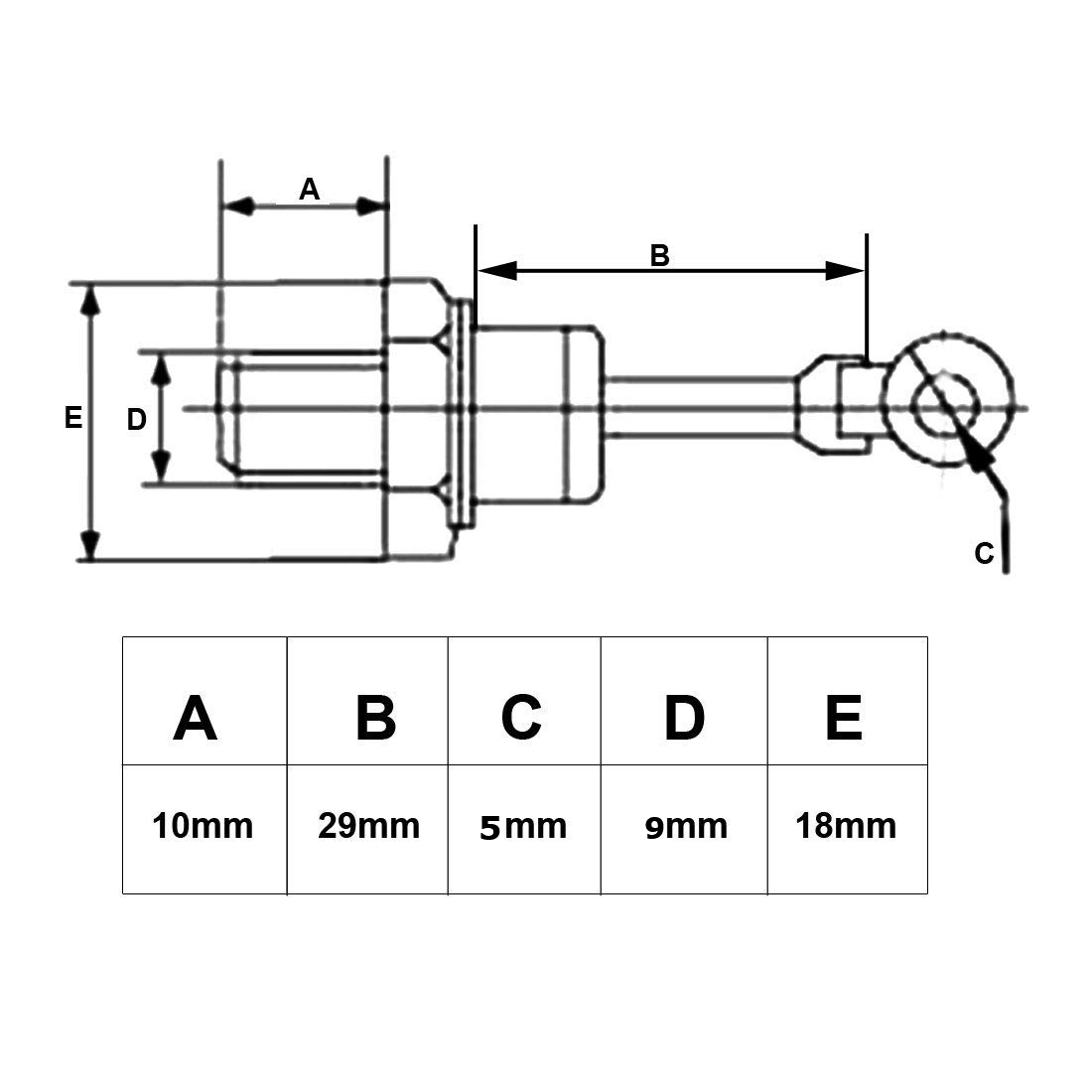 Metal Diode 20A 1000V Cathode Stud Mount - Image 3