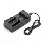 GENPRO G86C2 2-Slot Smart 18650 Li-ion Battery Charger with Type C Cable