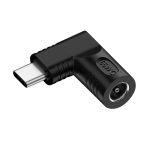 PD Laptop Power Converter Type-C Male to DC Female Power Adapter 65W 5.5x 2.1mm
