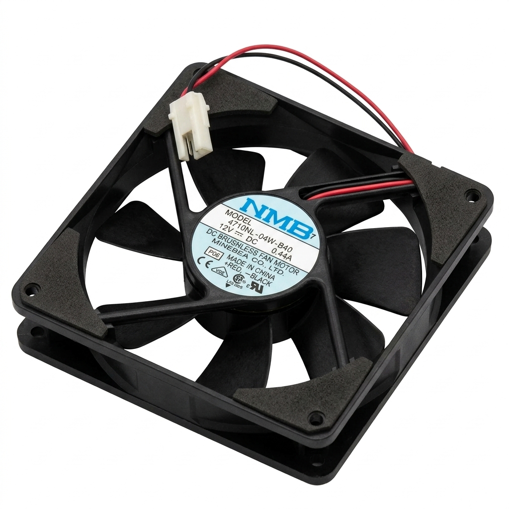 NMB DC Fan 4710NL-04W-B40 12V 0.44A 120x120x25mm (USED LIKE NEW)