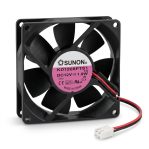 SUNON DC Fan KD1208PTS1 12V 1.9W 80x80x25mm (USED LIKE NEW)
