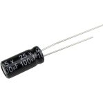 Aluminum Electrolytic Capacitor 100uF 25V 5x11mm