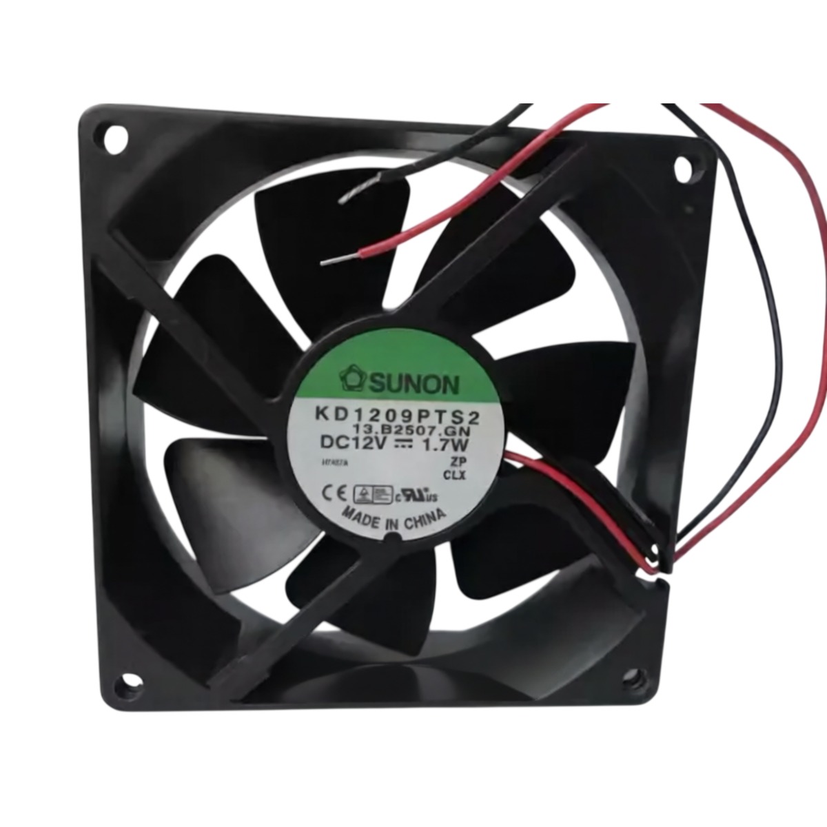 SUNON KD1209PTS2 DC Fan 12V 1.7W 92x92x25mm (USED LIKE NEW)
