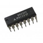 M51231P I/O Controller 5V IC DIP-16