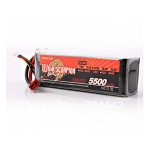 Lithium Polymer Battery 14.8V, 4S, 5500mAH , 30C
