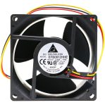 DELTA DC Fan EFB0812HHE 12V 0.62A 80x80x38mm (USED LIKE NEW)
