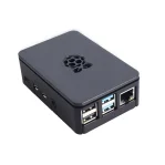 Raspberry Pi 4 Case Black with Fan Support