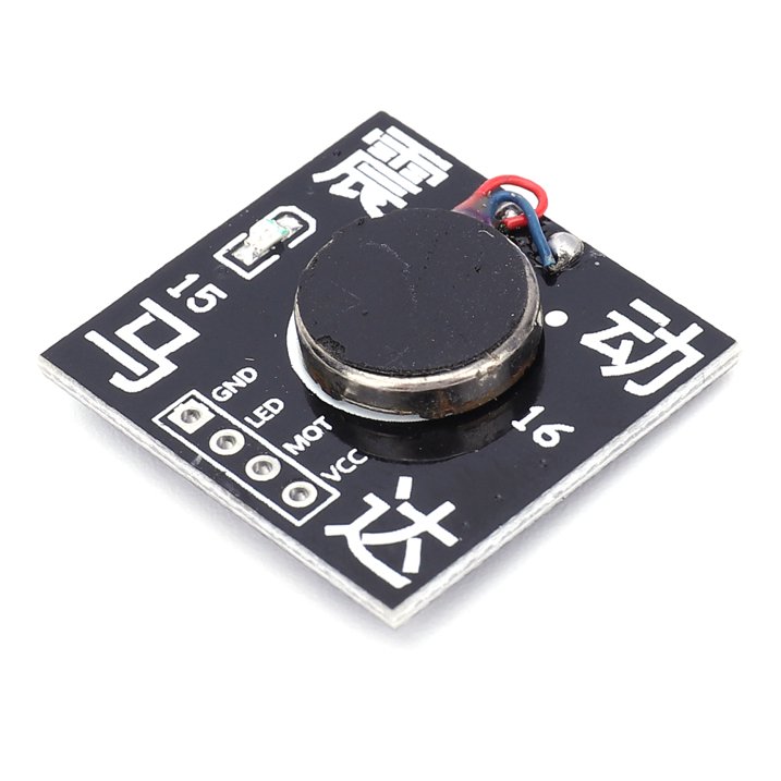 HW-738 V0.2 Vibration Motor Module with LED Indicator & Pin Headers