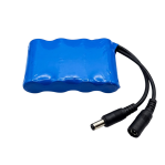 Rechargeable Li-ion Battery Pack 14500 24V 800mAh 6S-1P+BMS