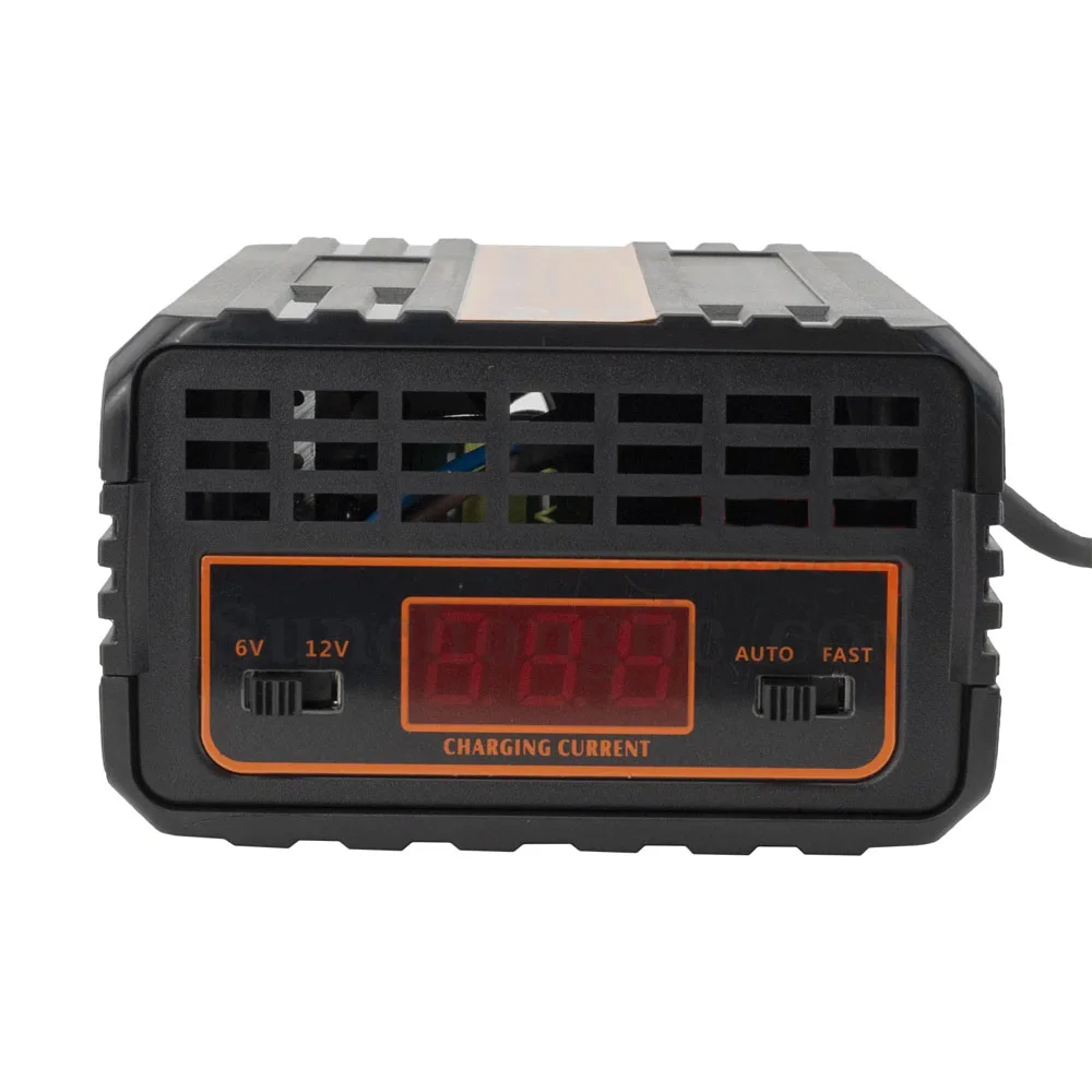 FON-10A Lead Acid Battery Charger With Digital Display 6V/12VDC 10A - Image 2