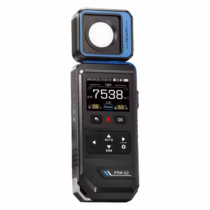 FNIRSI FPM-02 99990 Lux Temperature Humidity Lightness Luxmeter - Image 2