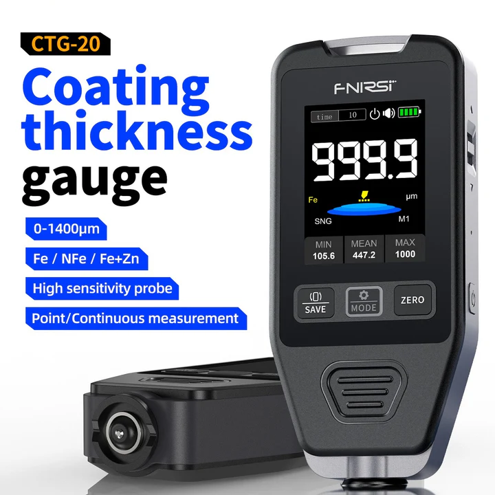 FNIRSI® CTG-20 Car Paint Coating Thickness Gauge - Image 2