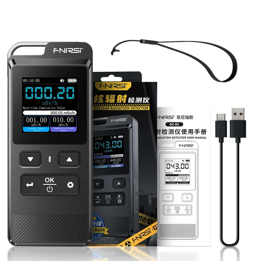 FNIRSI® GC-02 Geiger Counter Nuclear Radiation Detector - Image 5