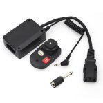AC-04 Wireless Trigger System with 4 Channel Transceiver with 3.5mm to 6.35mm Adapter